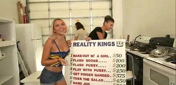  Amateur girl accepts cash for sex from stranger 3